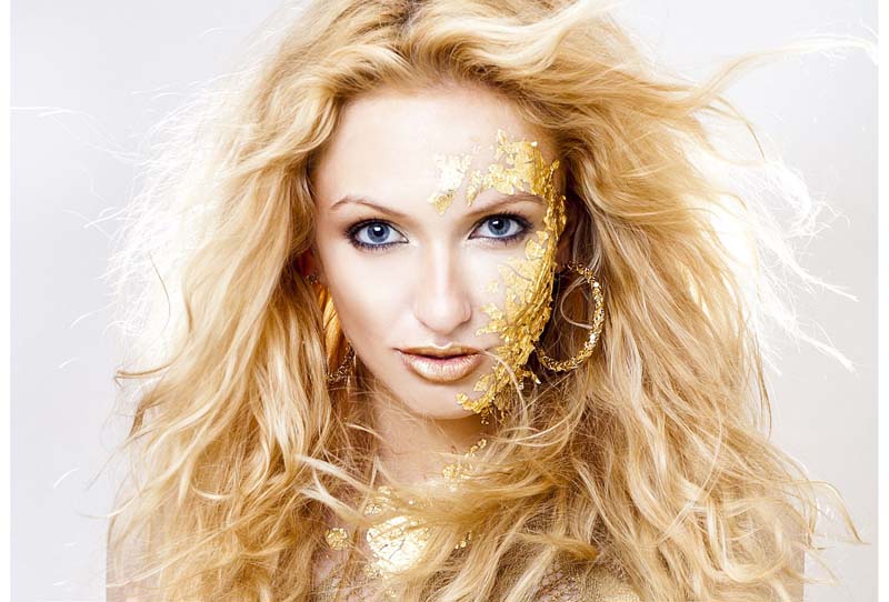 студийная творческая фотосессия