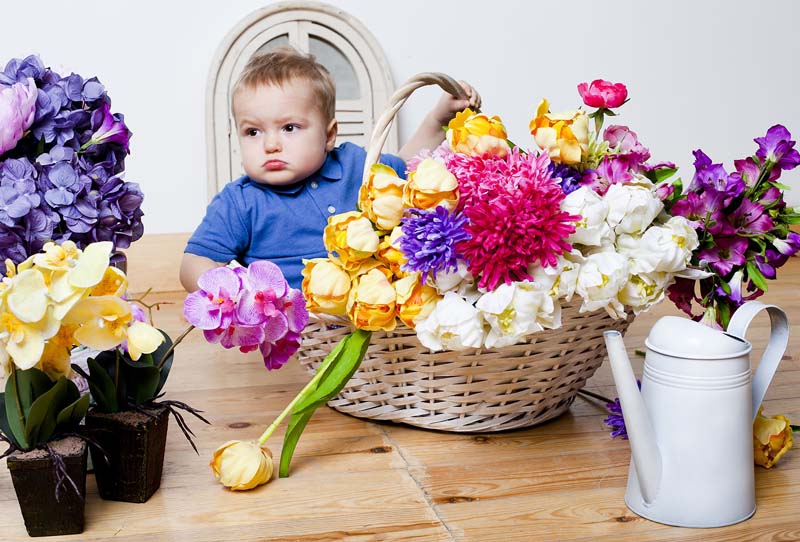 Детская фотосессия в студии