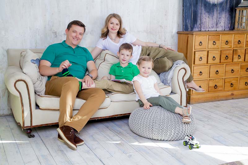 семейная фотосессия
