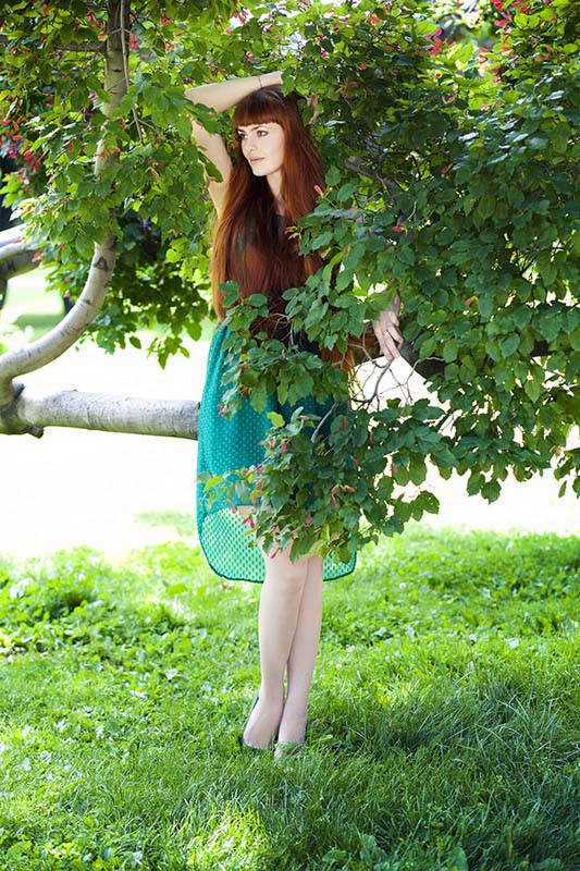 фотосессия на улице осенью