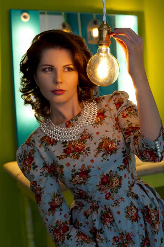 изящная фотосессия в студии